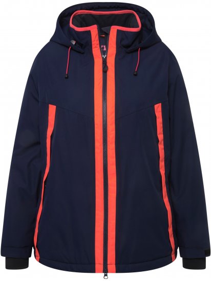 Ulla Popken HYPRAR Waterproof Triple Function Jacket Navy - Jacken - 