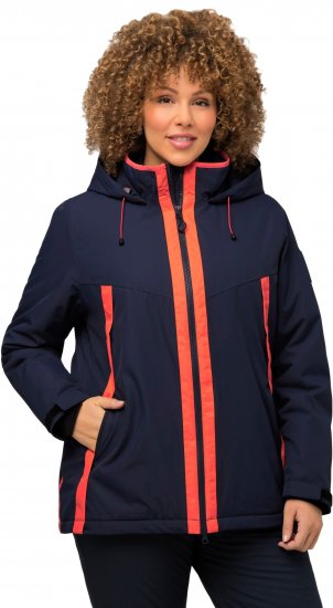Ulla Popken HYPRAR Waterproof Triple Function Jacket Navy - Jacken - 