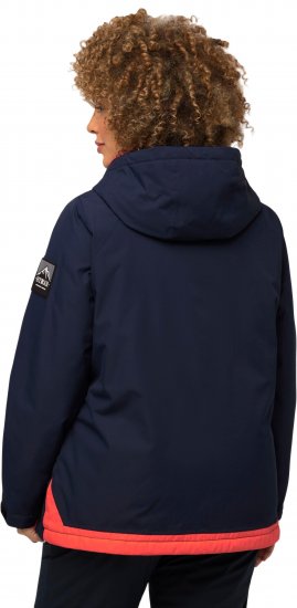 Ulla Popken HYPRAR Waterproof Triple Function Jacket Navy - Jacken - 