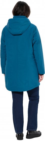 Ulla Popken HYPRAR Long Softshell Jacket Ocean Blue - Jacken - 
