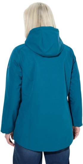 Ulla Popken HYPRAR Triple Function Softshell Jacket Teal - Jacken - 