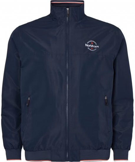 North Latitude 21171 Sporty Water Resistant 5000mm Bomber Jacket Navy - Herren jacken - Herren Jacken in großen Größen