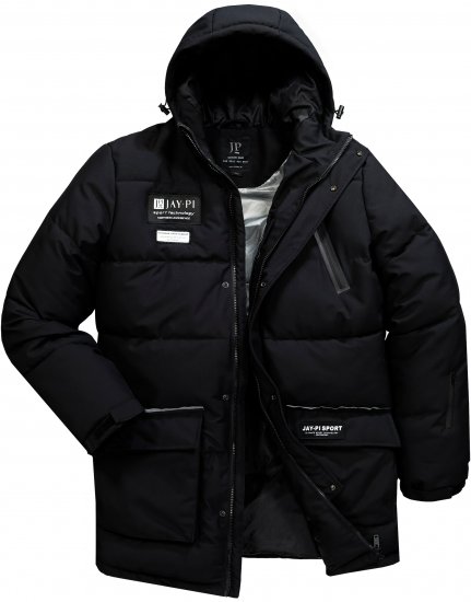 JAY-PI Parka Dual Function Wind and Water Repellent - Herren jacken - Herren Jacken in großen Größen