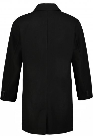 JP1880 Coat Wool Blend Water Repellent Black - Herren jacken - Herren Jacken in großen Größen