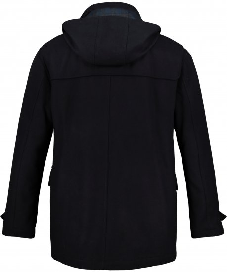 JP1880 Duffle Coat Water Repellent with Detachable Hood Navy - Herren jacken - Herren Jacken in großen Größen