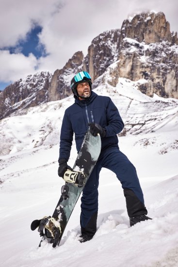 Jay-Pi Ski Jacket Functional Waterproof Windproof Navy - Skibekleidung - 