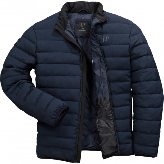 JP1880 Jacket Quilted Stand-up Collar Navy - Herren jacken - Herren Jacken in großen Größen