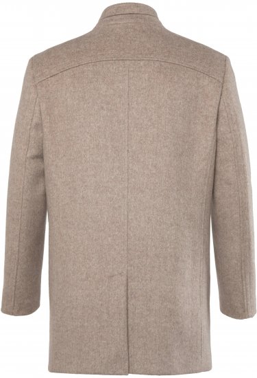 JP1880 Coat Wool Blend Beige Melange - Herren jacken - Herren Jacken in großen Größen