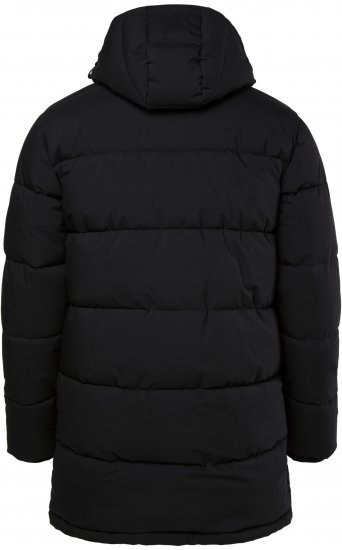 JP1880 Quilted Parka with Multiple Pockets Black - Herren jacken - Herren Jacken in großen Größen