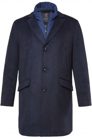 JP1880 Coat Flexnamic With Removable Insert Navy - Herren jacken - Herren Jacken in großen Größen