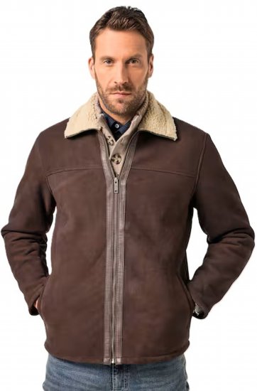 JP1880 Leather Jacket Genuine Lamb Nappa - Herren jacken - Herren Jacken in großen Größen