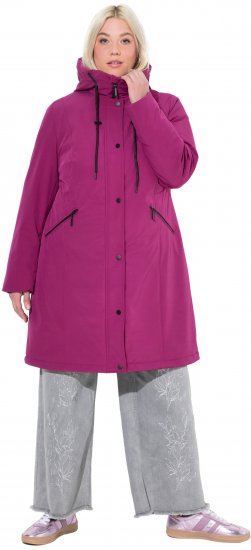 Ulla Popken HYPRAR Triple Function Weather Proof Jacket Berry - Jacken - 