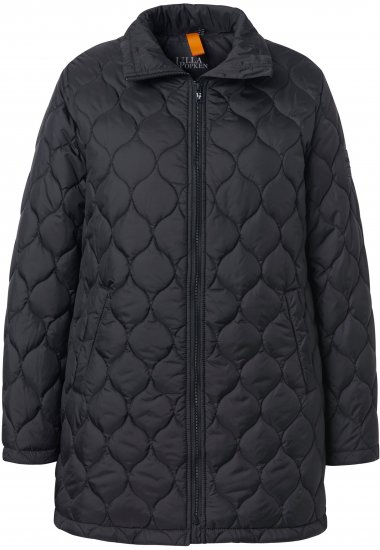 Ulla Popken HYPRAR Water-Repellent Quilted Jacket Black - Jacken - 