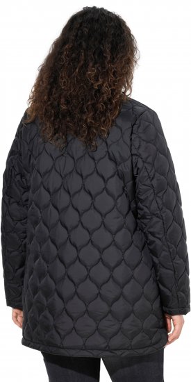 Ulla Popken HYPRAR Water-Repellent Quilted Jacket Black - Jacken - 
