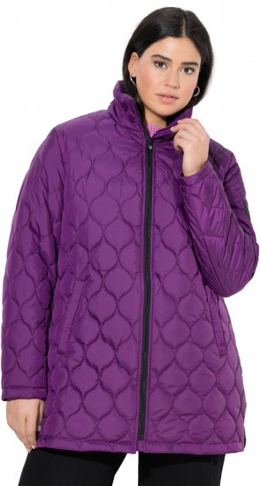 Ulla Popken HYPRAR Water-Repellent Quilted Jacket Plum - Jacken - 