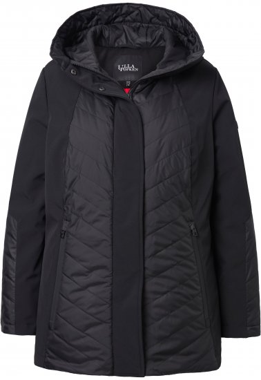 Ulla Popken HYPRAR Functional Softshell Jacket Black - Jacken - 