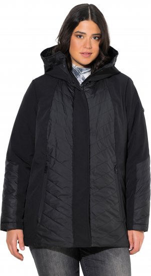 Ulla Popken HYPRAR Functional Softshell Jacket Black - Jacken - 