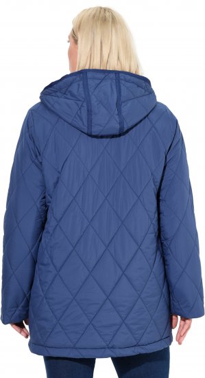 Ulla Popken HYPRAR Quilted Water-Repellent Jacket Medium Blue - Jacken - 