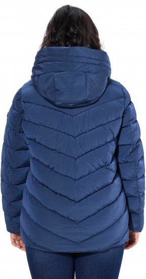 Ulla Popken HYPRAR Quilted Puffer Jacket Navy - Jacken - 