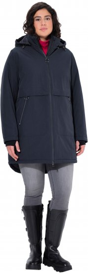Ulla Popken HYPRAR Waterproof Windproof Breathable Jacket Black - Jacken - 