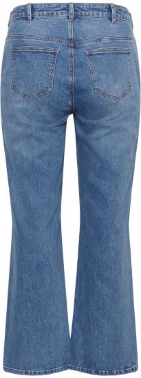 Kaffe Curve Leoana Weite lange Jeans Vintageblau - Jeans & Hosen in Großen Größen – Plus Size - 