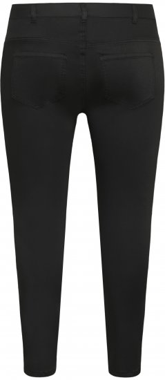 Kaffe Curve Dina Slim-Jeans in Cropped-Länge Schwarz - Jeans & Hosen in Großen Größen – Plus Size - 