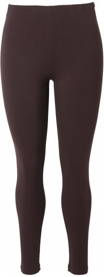 Ulla Popken Basic Stretch Knit Ankle Length Leggings Pine Brown - Jeans & Hosen in Großen Größen – Plus Size - 