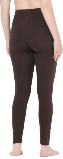 Ulla Popken Basic Stretch Knit Ankle Length Leggings Pine Brown - Jeans & Hosen in Großen Größen – Plus Size - 