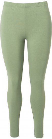 Ulla Popken Basic Stretch Knit Ankle Length Leggings Olive - Jeans & Hosen in Großen Größen – Plus Size - 