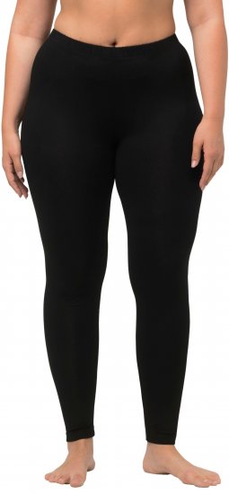Ulla Popken Viscose Spandex Leggings Black - Jeans & Hosen in Großen Größen – Plus Size - 