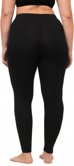 Ulla Popken Viscose Spandex Leggings Black - Jeans & Hosen in Großen Größen – Plus Size - 