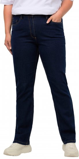 Ulla Popken Regular Fit Mandy Stretch Jeans Blue Denim - Jeans & Hosen in Großen Größen – Plus Size - 