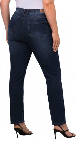 Ulla Popken Sammy Fit Slim Leg Stretch Jeans Blue Denim - Jeans & Hosen in Großen Größen – Plus Size - 
