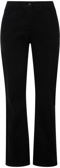 Ulla Popken Straight Leg Mandy Fit Stretch Jeans Black - Jeans & Hosen in Großen Größen – Plus Size - 
