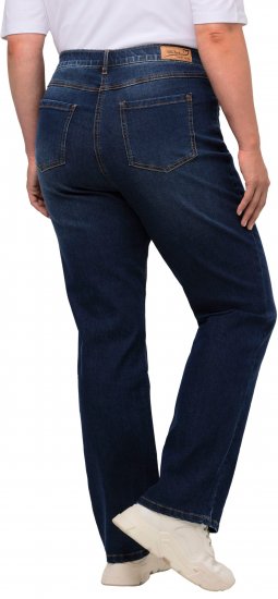 Ulla Popken Straight Leg Mandy Fit Stretch Jeans Blue Denim - Jeans & Hosen in Großen Größen – Plus Size - 