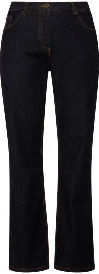 Ulla Popken Straight Leg Mandy Fit Stretch Jeans Dark Blue Denim - Jeans & Hosen in Großen Größen – Plus Size - 