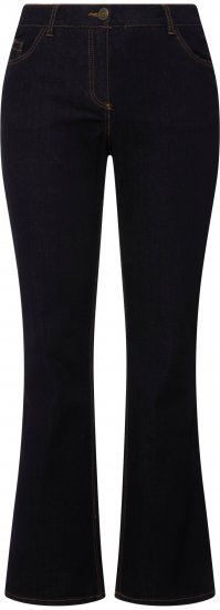 Ulla Popken Marie Fit Bootcut Stretch Jeans Dark Blue Denim - Jeans & Hosen in Großen Größen – Plus Size - 