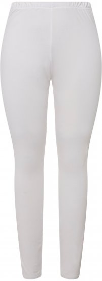 Ulla Popken Quick Dry Moisture Wicking Stretch Ski Leggings Snow White - Jeans & Hosen in Großen Größen – Plus Size - 