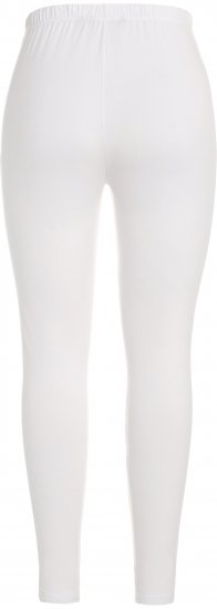 Ulla Popken Quick Dry Moisture Wicking Stretch Ski Leggings Snow White - Jeans & Hosen in Großen Größen – Plus Size - 