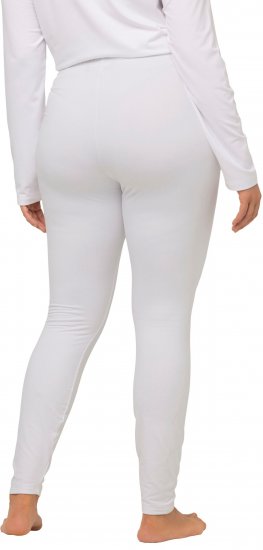 Ulla Popken Quick Dry Moisture Wicking Stretch Ski Leggings Snow White - Jeans & Hosen in Großen Größen – Plus Size - 