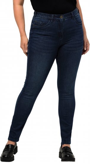 Ulla Popken Stretch Sarah Fit Skinny Jeans Blue Denim - Jeans & Hosen in Großen Größen – Plus Size - 