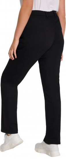 Ulla Popken Basic Mony Tapered Leg Stretch Pants Black - Jeans & Hosen in Großen Größen – Plus Size - 