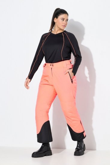 Ulla Popken HYPRAR Triple Function Ski Pants Neon Pink - Skibekleidung - 