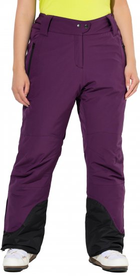 Ulla Popken HYPRAR Triple Function Ski Pants Grape Red - Jeans & Hosen in Großen Größen – Plus Size - 