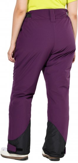 Ulla Popken HYPRAR Triple Function Ski Pants Grape Red - Jeans & Hosen in Großen Größen – Plus Size - 