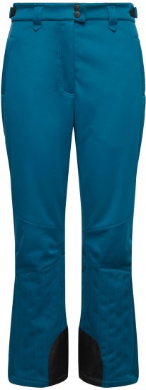 Ulla Popken Water Repellent Softshell Pants Dark Petrol - Jeans & Hosen in Großen Größen – Plus Size - 