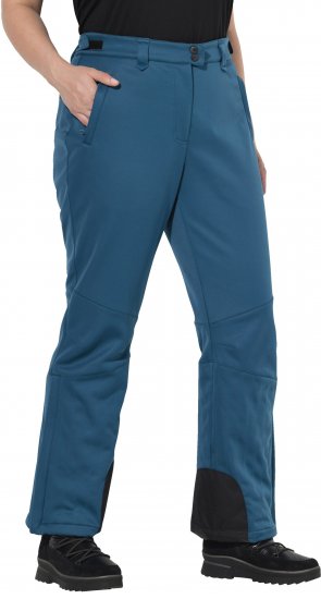 Ulla Popken Water Repellent Softshell Pants Dark Petrol - Jeans & Hosen in Großen Größen – Plus Size - 