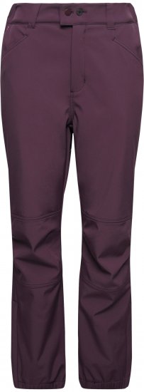 Ulla Popken Softshell Triple Function Fleece Lined Pants Dark Blackberry - Jeans & Hosen in Großen Größen – Plus Size - 