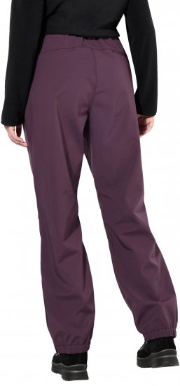 Ulla Popken Softshell Triple Function Fleece Lined Pants Dark Blackberry - Jeans & Hosen in Großen Größen – Plus Size - 