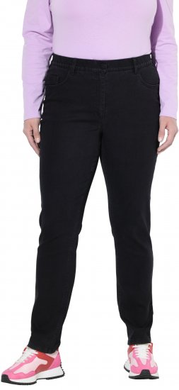 Ulla Popken Stretch Fit Jeans Black - Jeans & Hosen in Großen Größen – Plus Size - 
